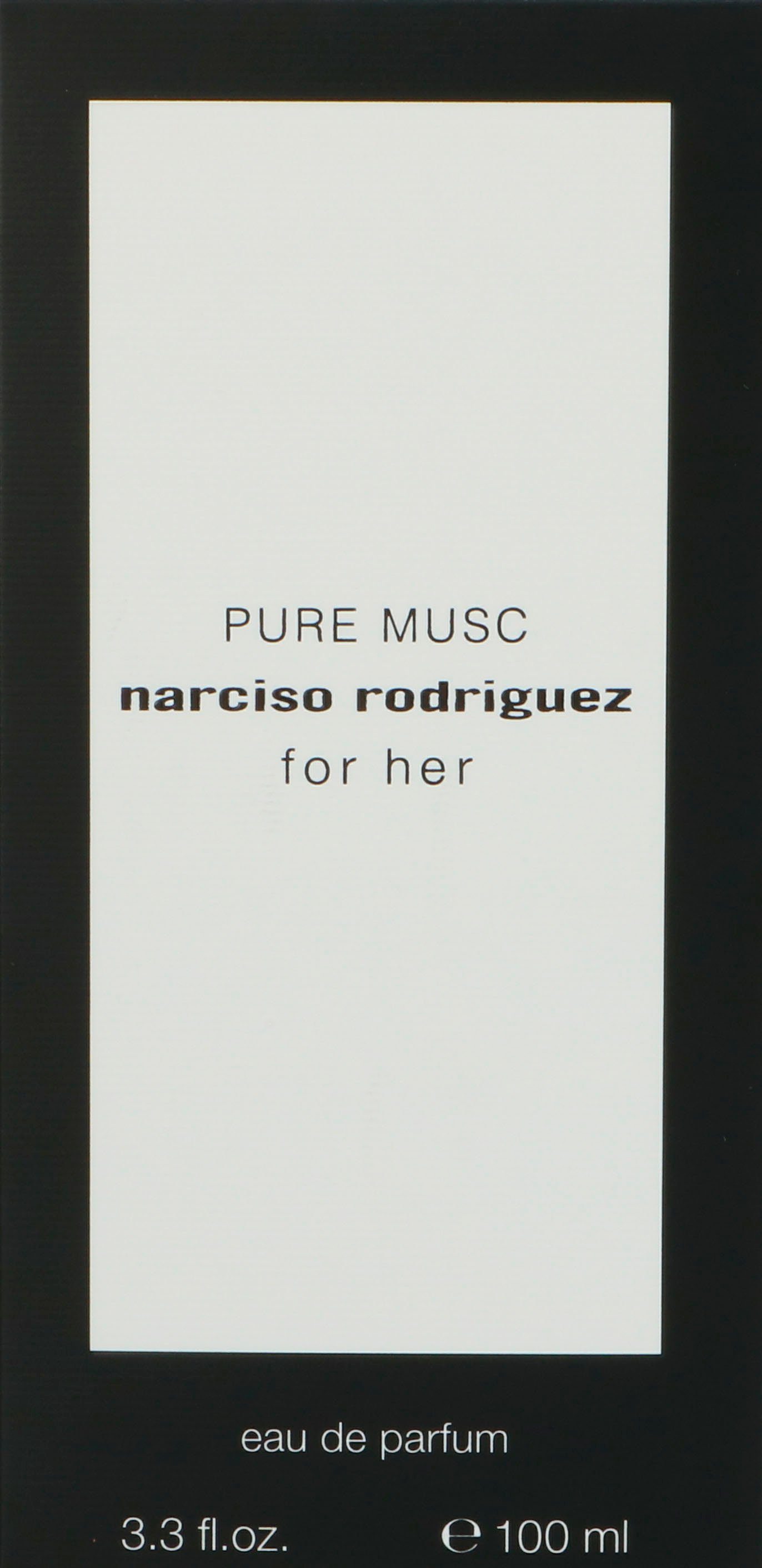 Pure Musc Rodriguez Parfum Her for Narciso narciso de rodriguez Eau