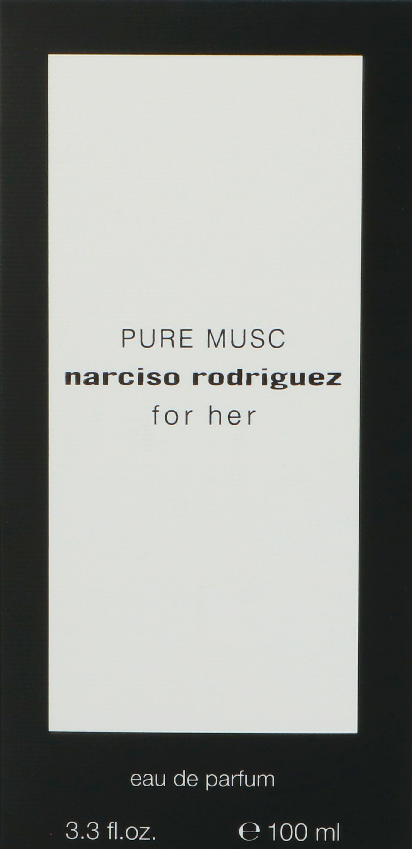 narciso rodriguez Eau de Parfum Narciso Rodriguez for Her Pure Musc, mit intesivem Moschus