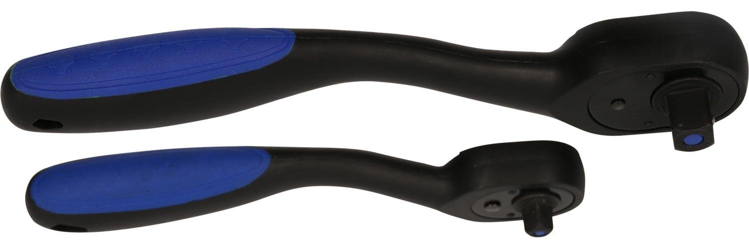 Steckschlüssel Umschaltknarren-Satz, 2-tlg, 1/4", 1/2"