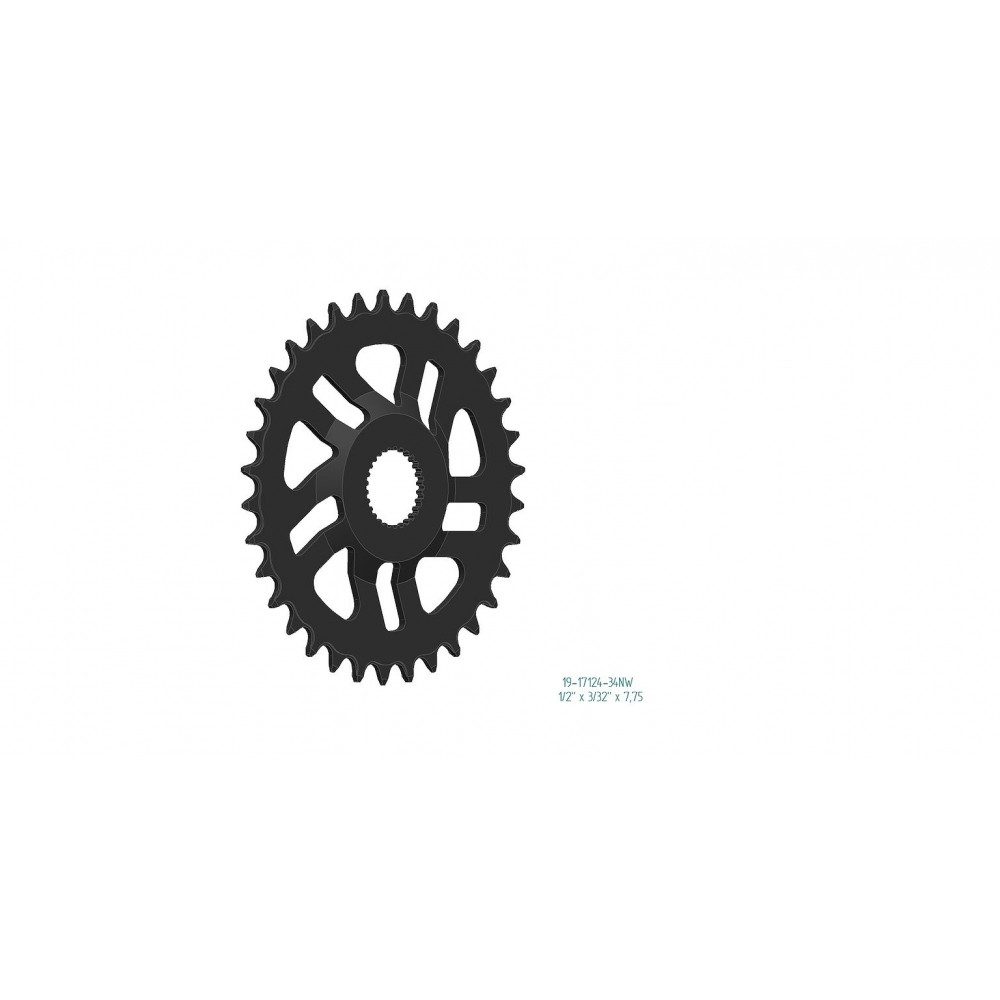 Fahrradkette 4251516567488 Kettenblatt 34T Bosch Gen 4 Narrow Wide Antrieb