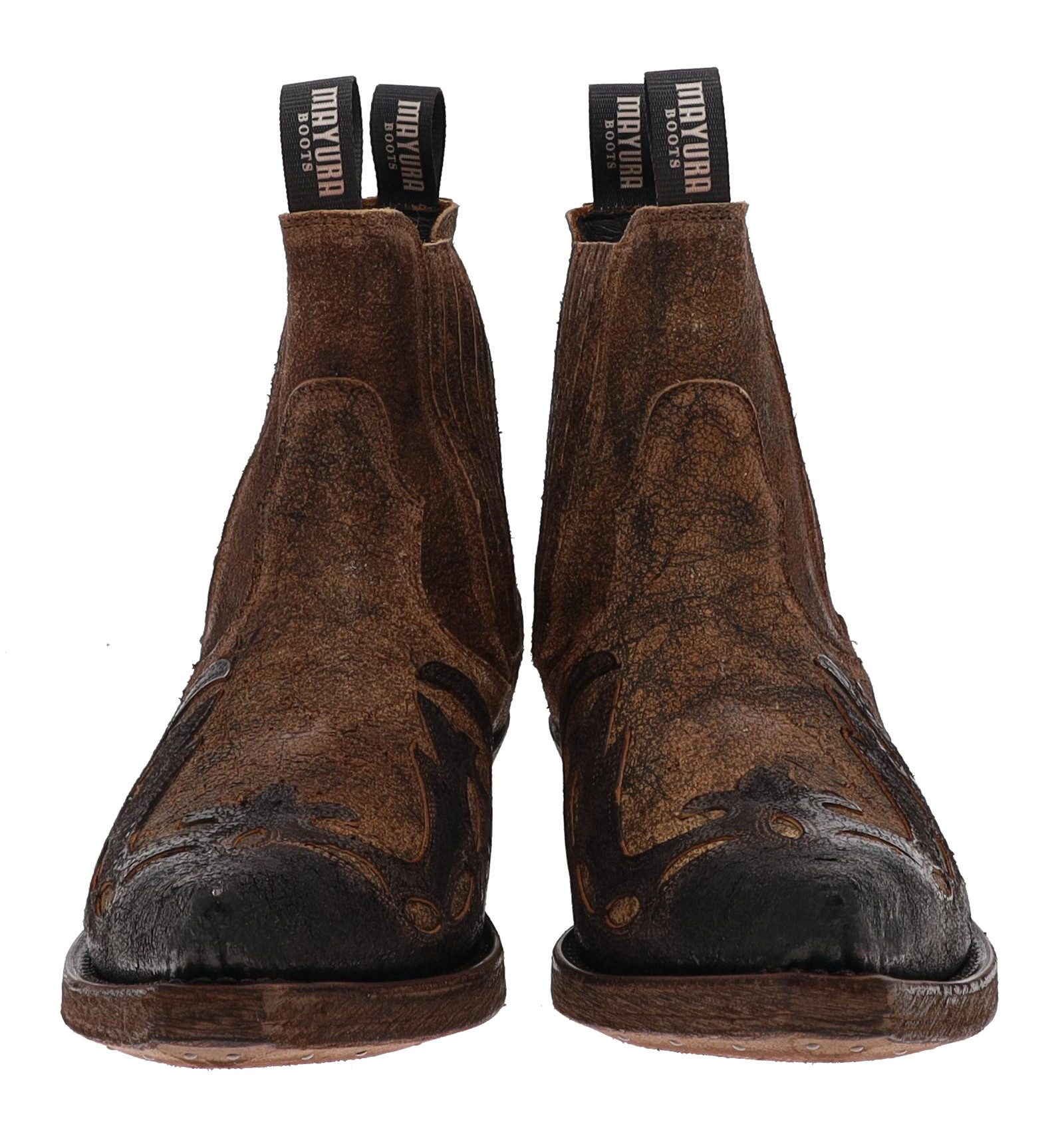 Mayura Boots 1931 HARRIER Braun Westernstiefelette Rahmengenähte Herren Wes günstig online kaufen