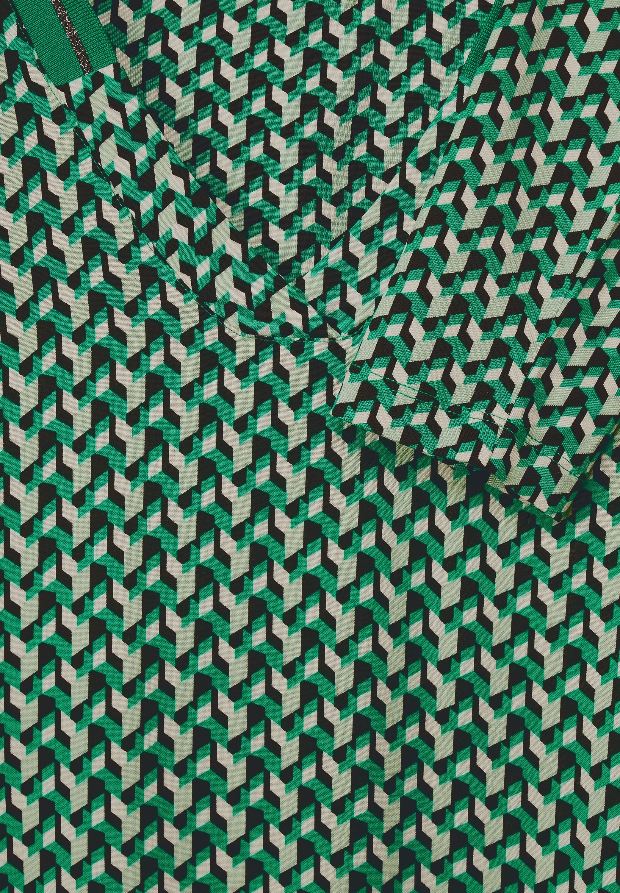 Cecil Langarmshirt Cecil Shirt (1-tlg) Green Vorhanden in Nicht im Easy Materialmix
