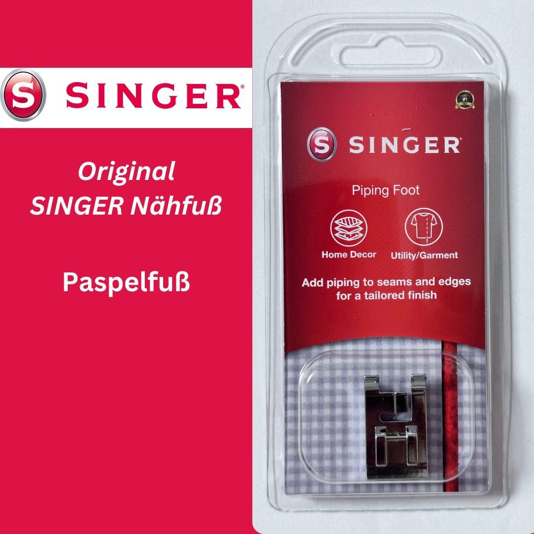SINGER Singer Paseplfuß Original Nähmaschine