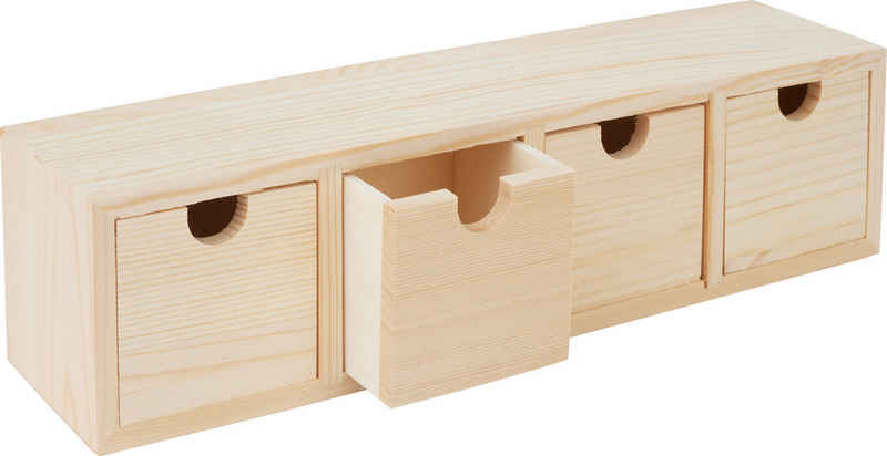 VBS Aufbewahrungsbox Schubladenbox (5 St), 31 cm x 8 cm