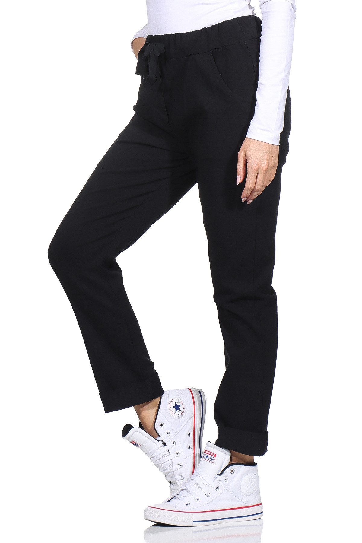 simaranda Sweathose Freizeithose 21515 Sweatpants im Vintage Look Joggpants