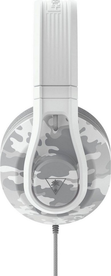 Turtle Beach Recon 500 White Gaming-Headset (Mikrofon abnehmbar), Gaming- Headset, Übertragung: Kabel