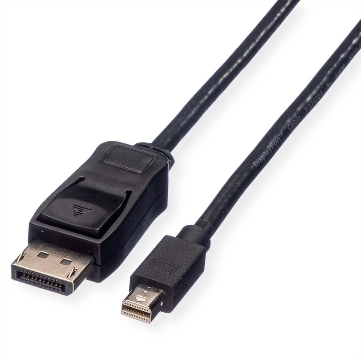 VALUE DisplayPort Kabel, DP ST - Mini DP ST Audio- & Video-Kabel, DisplayPort Männlich (Stecker), Mini DisplayPort Männlich (Stecker) (150.0 cm)