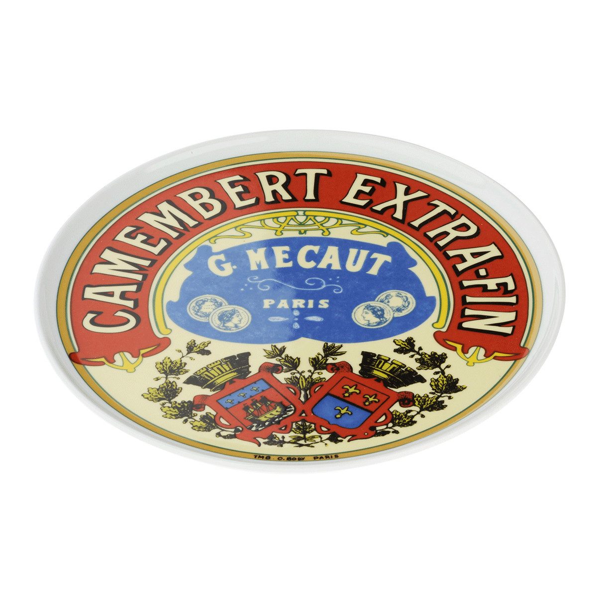 Teller BIA International - Klassischer Camembert, Käseplatte - Perfektes K