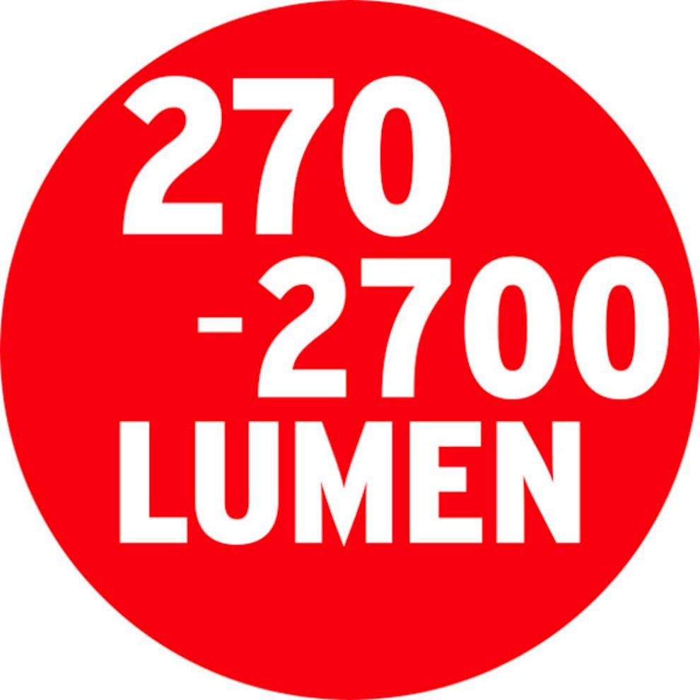 Farbwechsel, Helligkeitsstufen, Farbwechsler, 15CRI integriert, mit Ladekabel Ein-/Ausschalter, Powerbank-Funktion, Brennenstuhl inkl. mehrere LED warmweiß LED 96, RUFUS - fest Arbeitsleuchte kaltweiß,