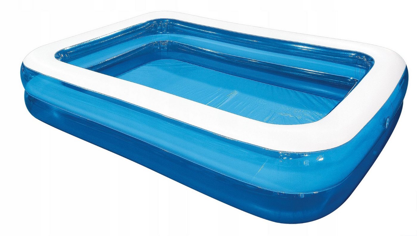 Thumbnail - Festivalartikel Schwimmbecken Großer Familien-Aufblasbarer Pool 262x175cm Carruzzo Garten Terrasse (1-tlg)