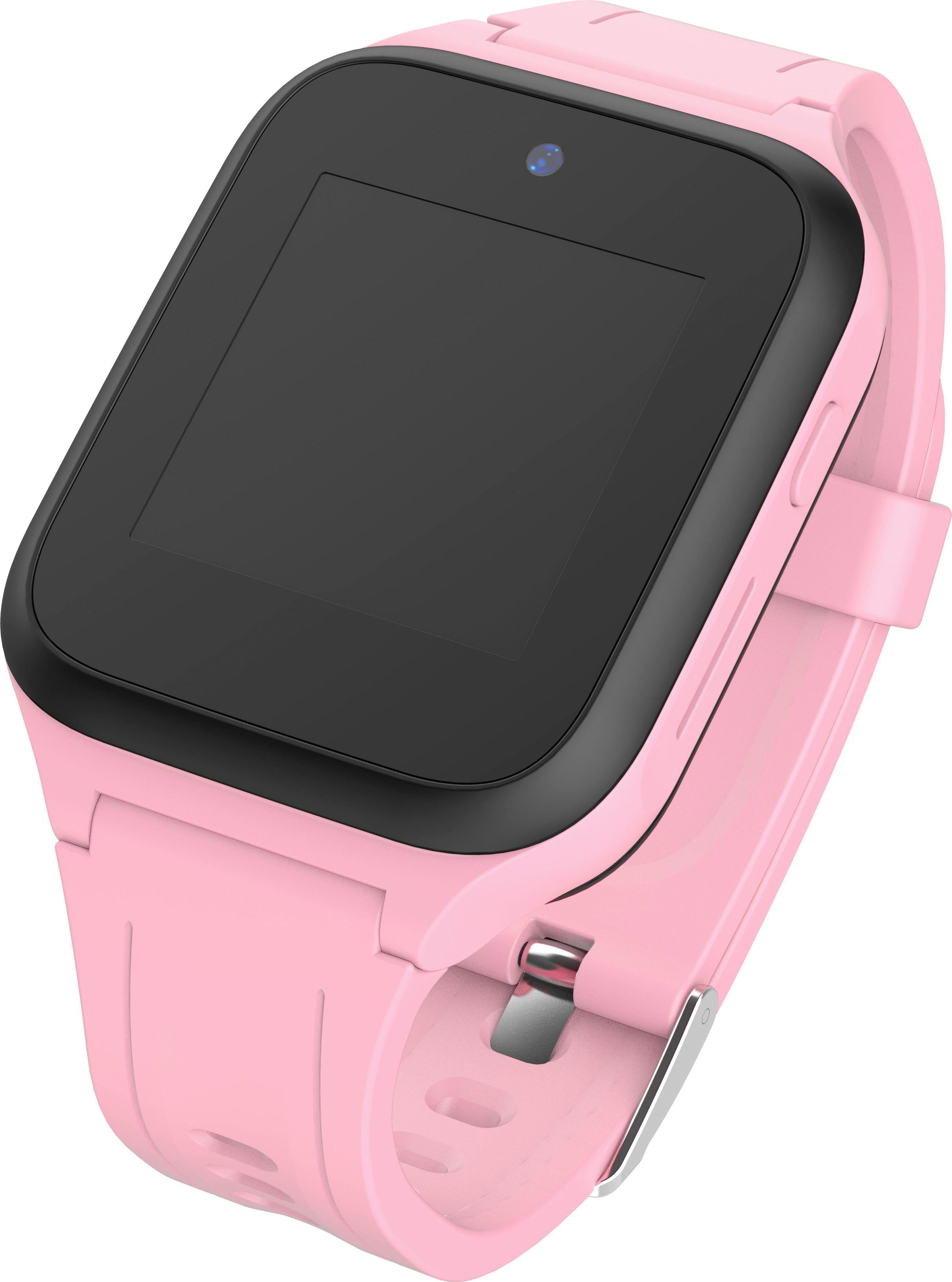 TCL MOVETIME MT40 Smartwatch (3,3 cm/1,3 Zoll, rosa rosa | Proprietär)