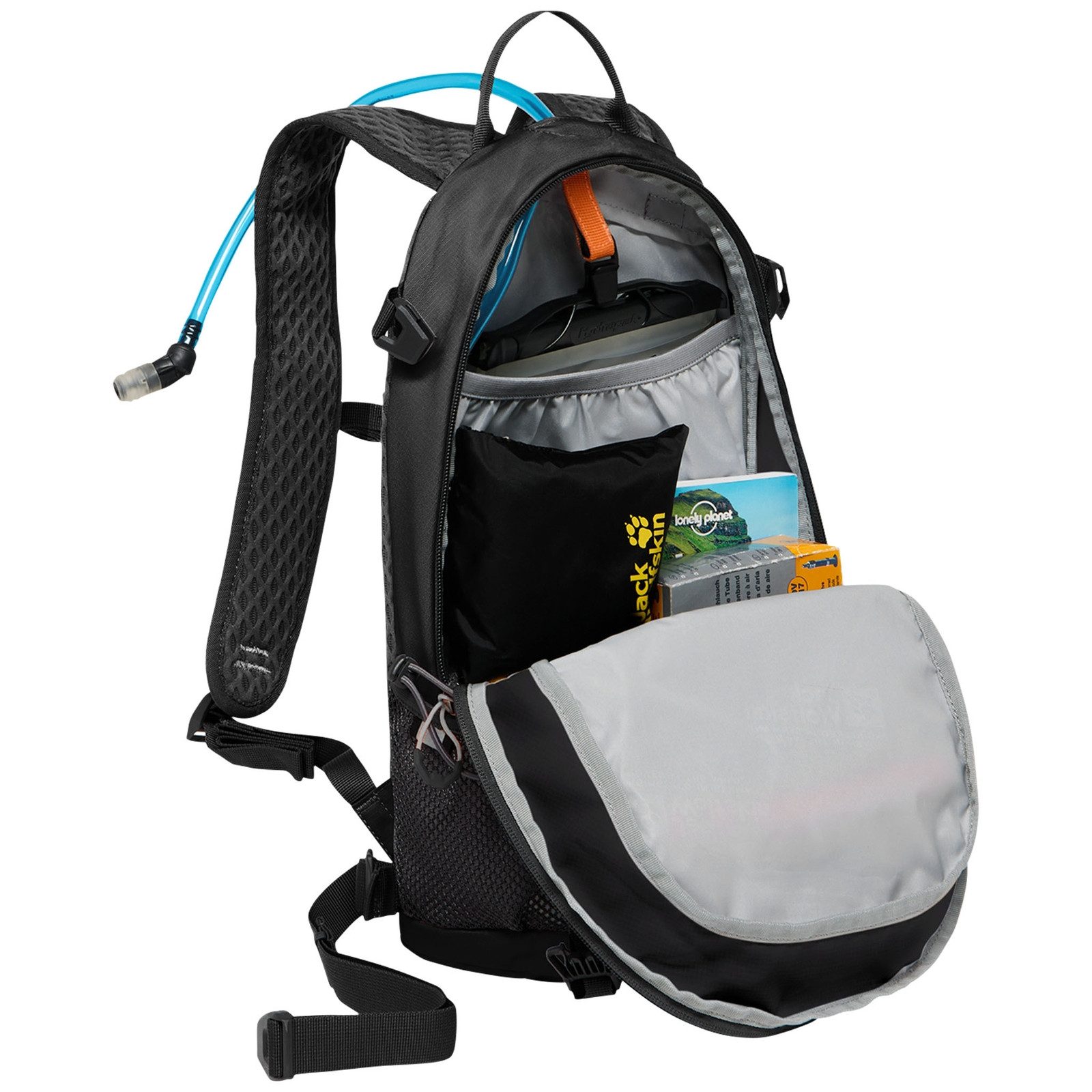 Jack Wolfskin Rucksack Velocity 12, mit AEROSHAPE LITE Tragesystem