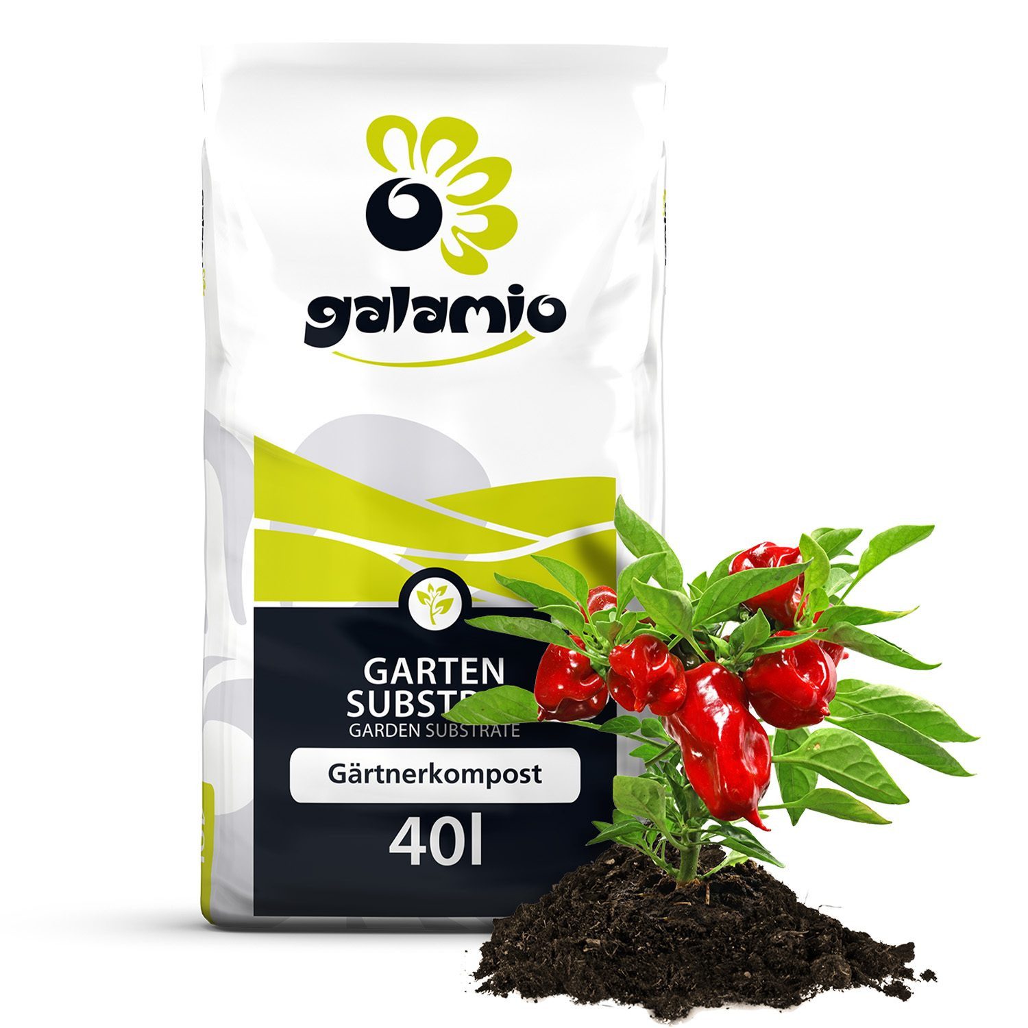 GALAMIO Rindenkompost Gärtnerkompost, (Paket, 1-St)