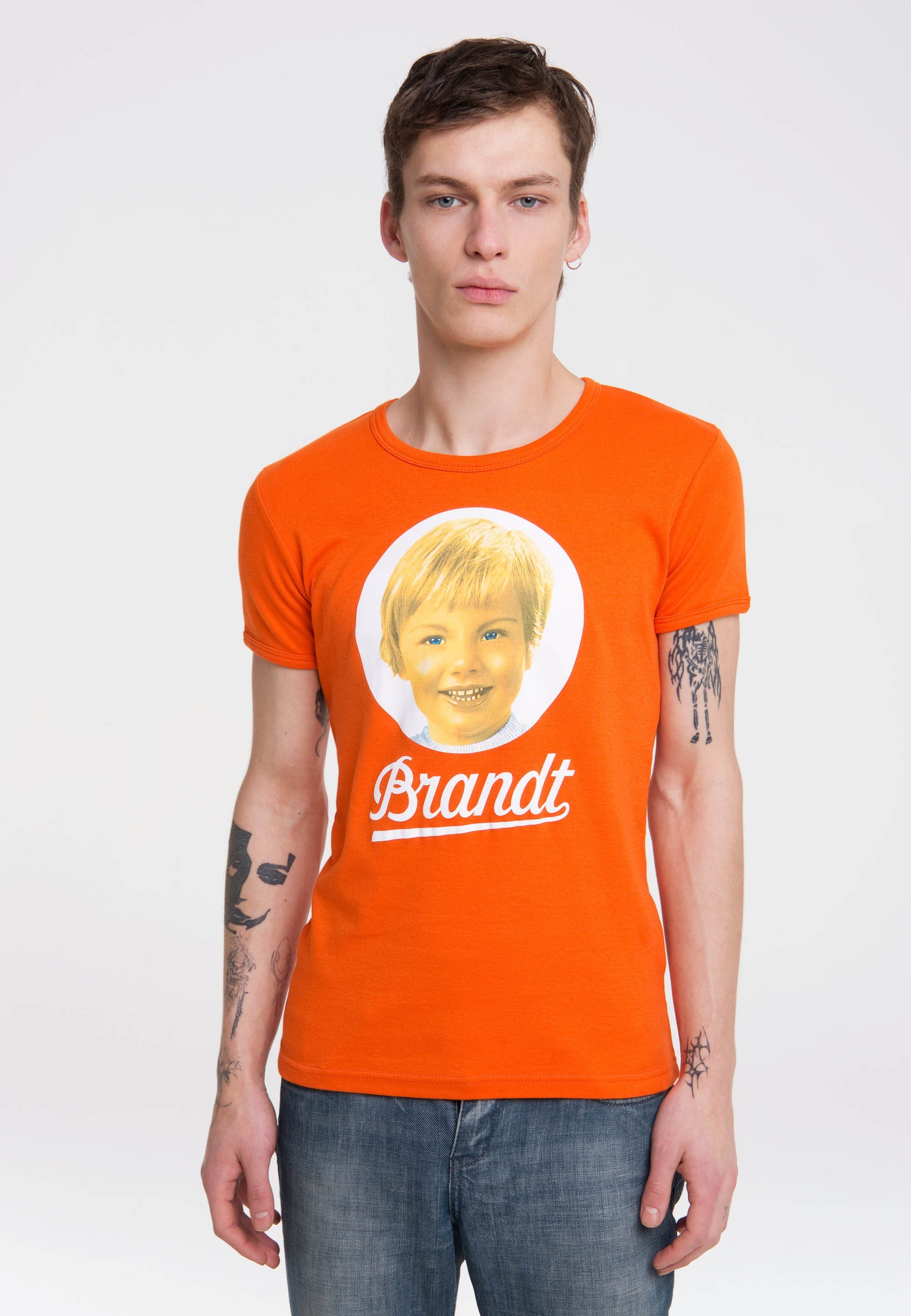 Brandt T-Shirt LOGOSHIRT Brandt-Print Logo mit