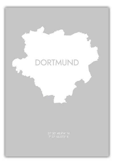 MOTIVISSO Poster Dortmund Koordinaten #6
