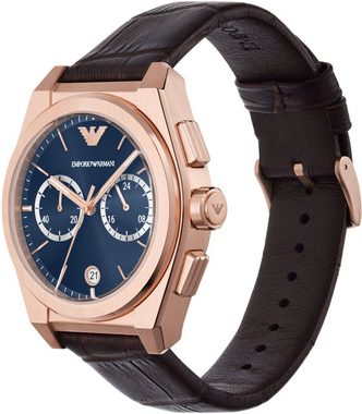 Emporio Armani Chronograph AR11563, Quarzuhr, Armbanduhr, Herrenuhr, Stoppfunktion, Datum, analog