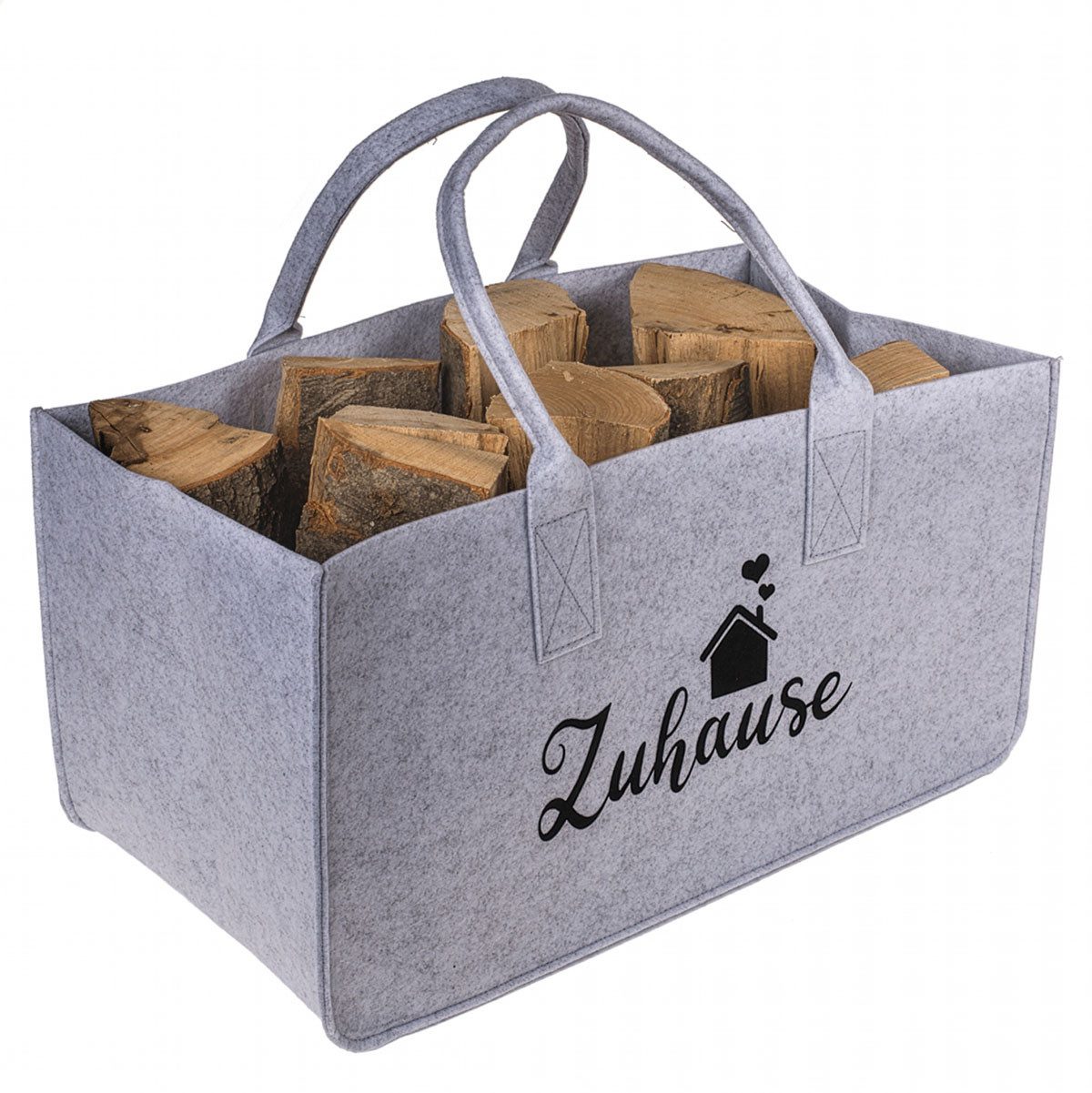 Out of the Blue Kaminholzkorb Kaminholz Tragetasche Kamin Holz Trage Korb T günstig online kaufen