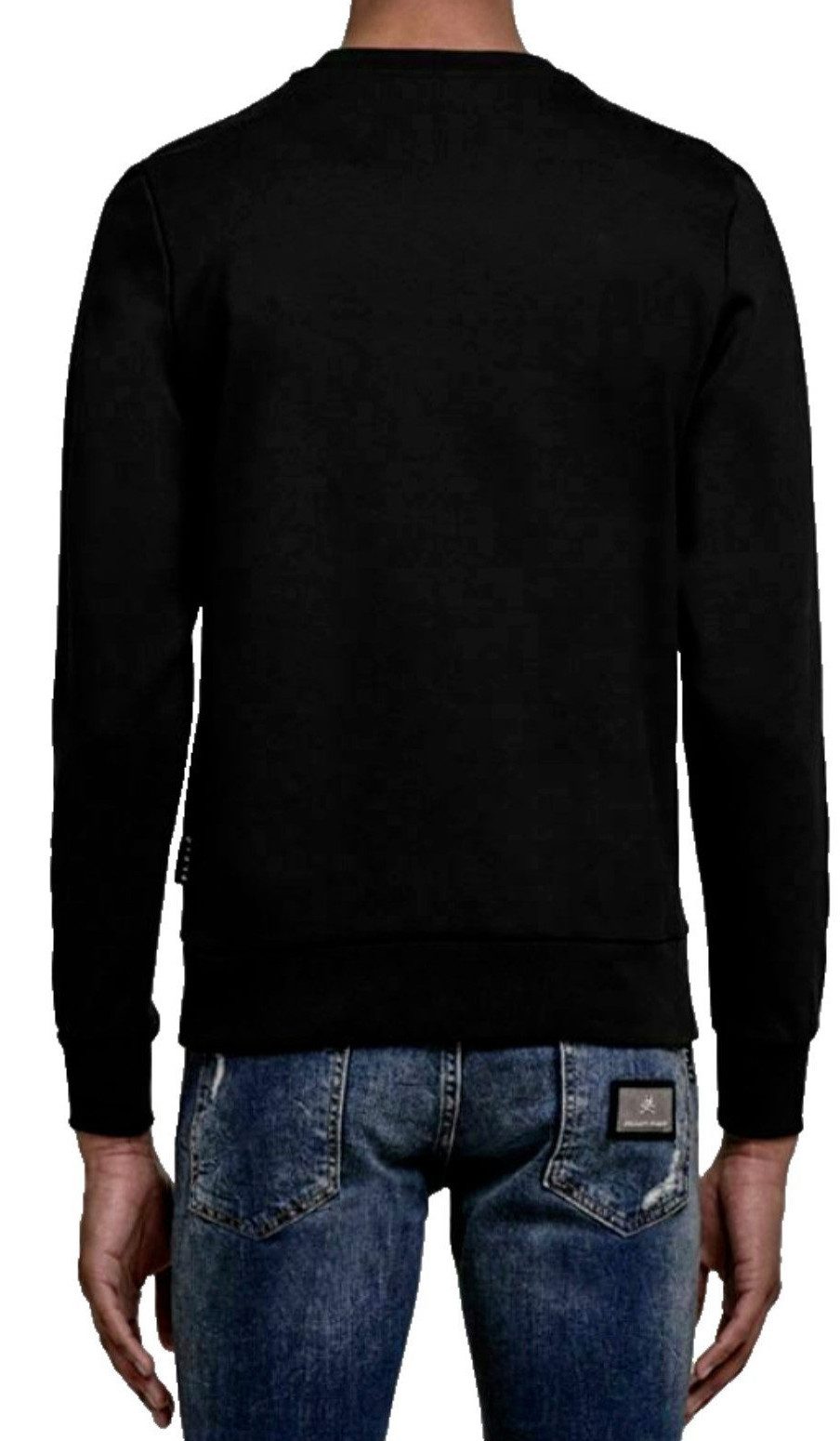 PHILIPP PLEIN Sweatshirt Sweatshirt Sweater Tape Logo Pulli Pullover eine K günstig online kaufen