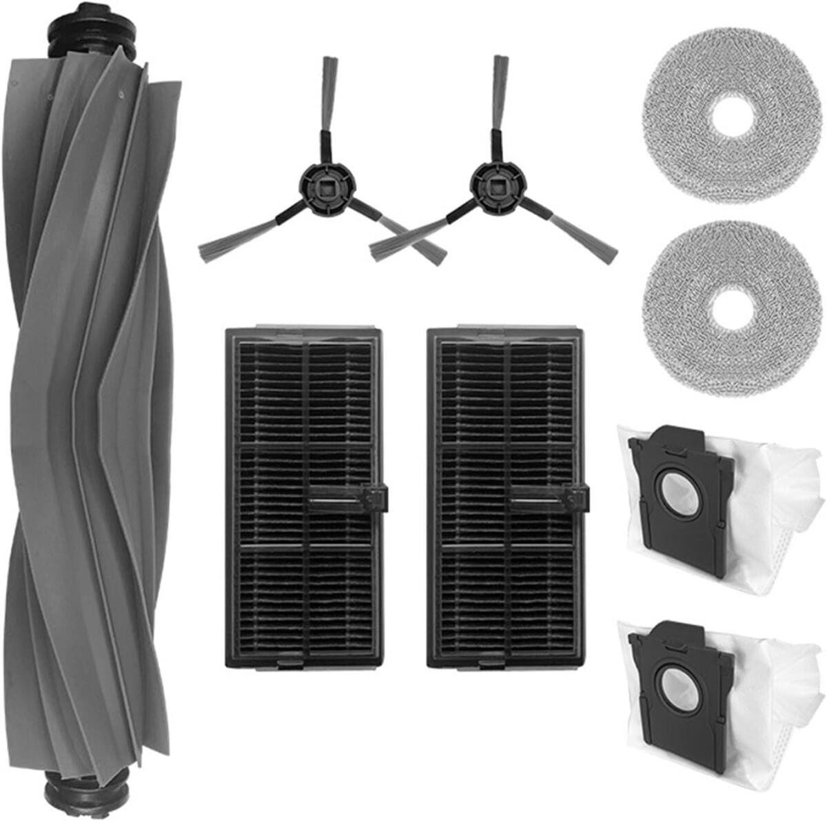 Saugroboter Zubehör-Set Dreame Ersatzteile 9 Stück Hauptbürste Filter Seitenbürsten Set