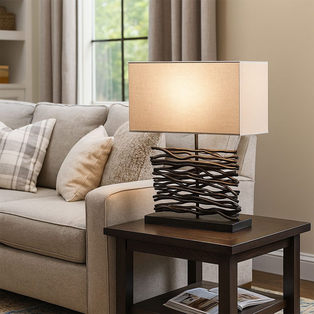 GLOBO LIGHTING LED Tischleuchte, Leuchtmittel inklusive, Warmweiß, Tischleu günstig online kaufen