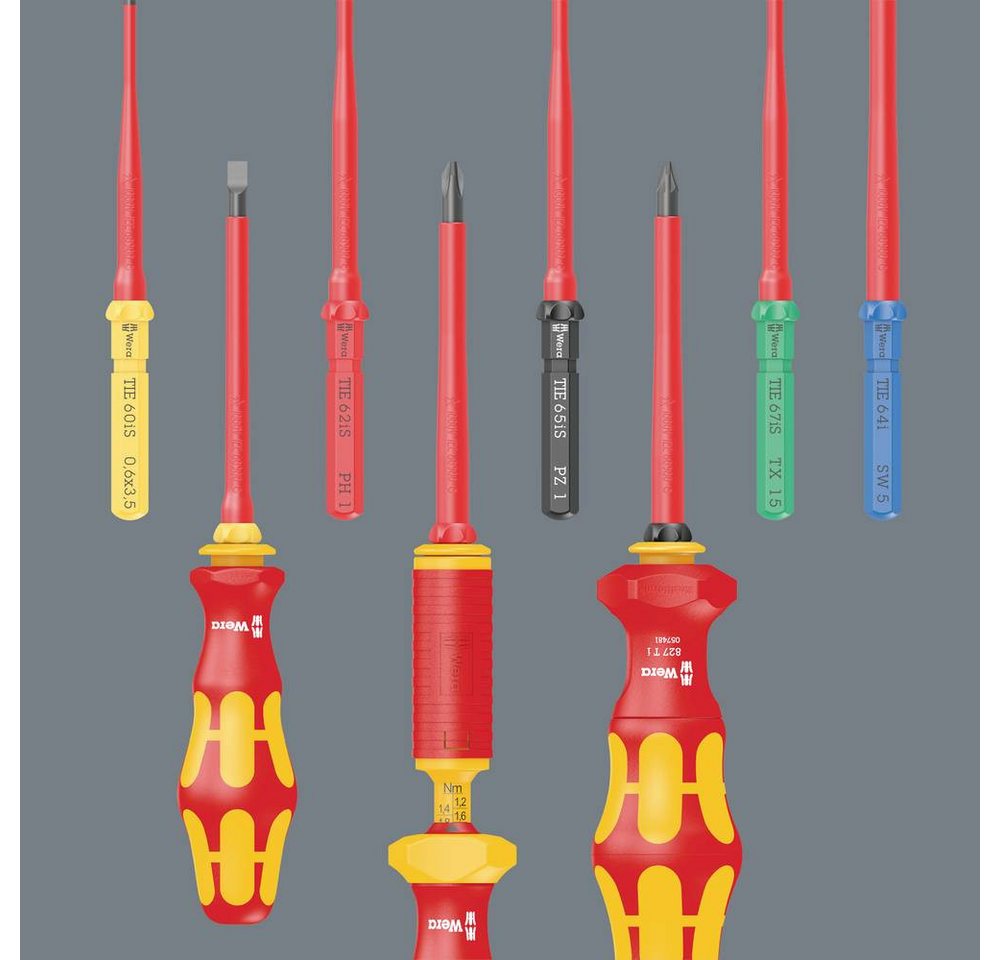 Thumbnail - Wera Schraubendreher Kraftform Kompakt VDE 17 Universal 1 Tool Finder