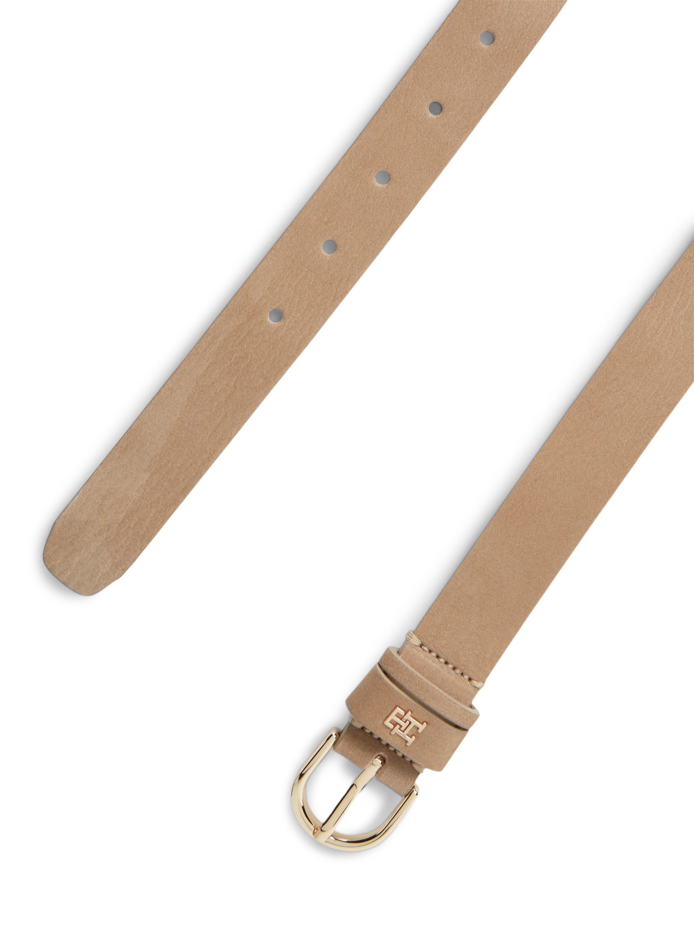 Tommy Hilfiger Ledergürtel ESSENTIAL EFFORTLESS NUBUCK 3,5 cm, samtartig, leicht angeraut