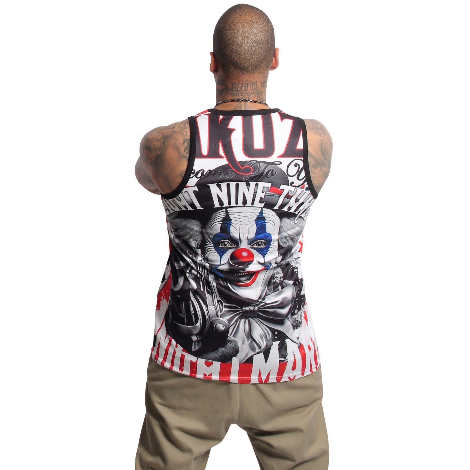 YAKUZA Muskelshirt Welcome aus hochwertigem Mesh-Stoff günstig online kaufen