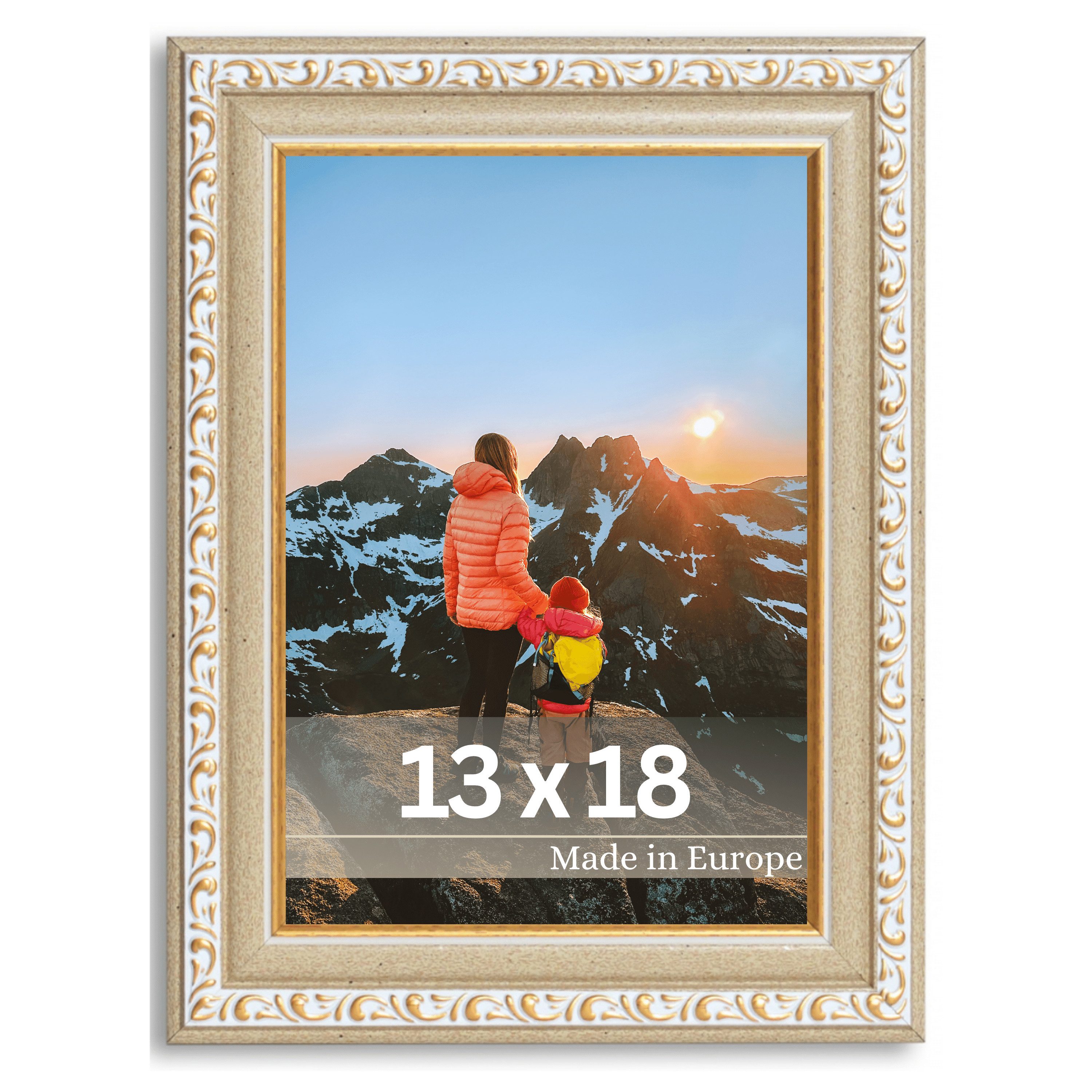 Victor (Zenith) Bilderrahmen Chagall, Antiker Bilderrahmen Set Beige Gold 1 günstig online kaufen