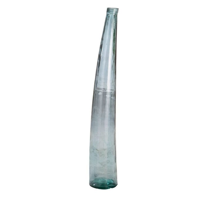 GILDE Dekovase GILDE Vase Corno - blau - H. 120cm x D. 20cm