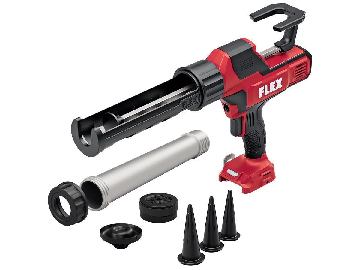 Flex Akku-Kartuschenpistole CG 310/600, (Set, 13-tlg), Basisversion (ohne Akku und Netzteil)