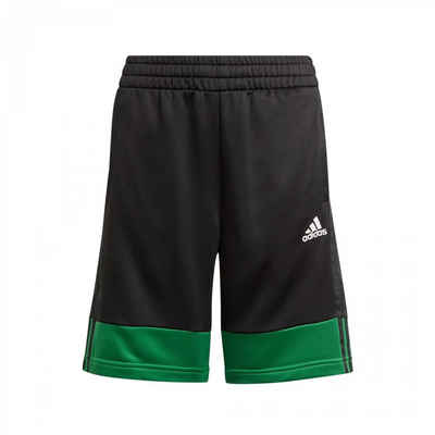 adidas Sportswear Trainingsshorts 3-Stripes AEROREADY Primeblue Kinder Shorts Schwarz/Grün