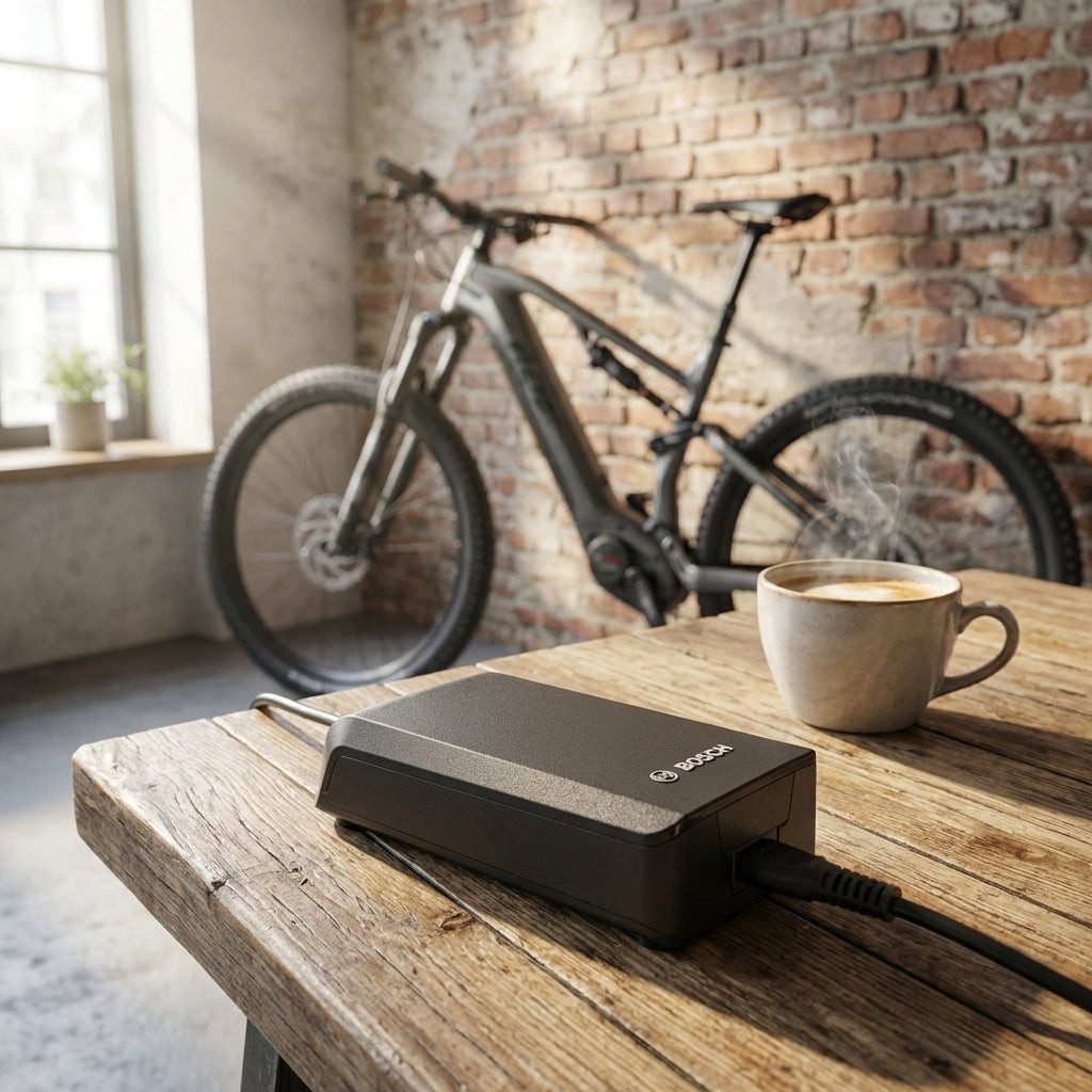 BOSCH Bosch 2 A Compact Charger EU (BCS230) - kompaktes Ladegerät für Bosch E-Bike Akku