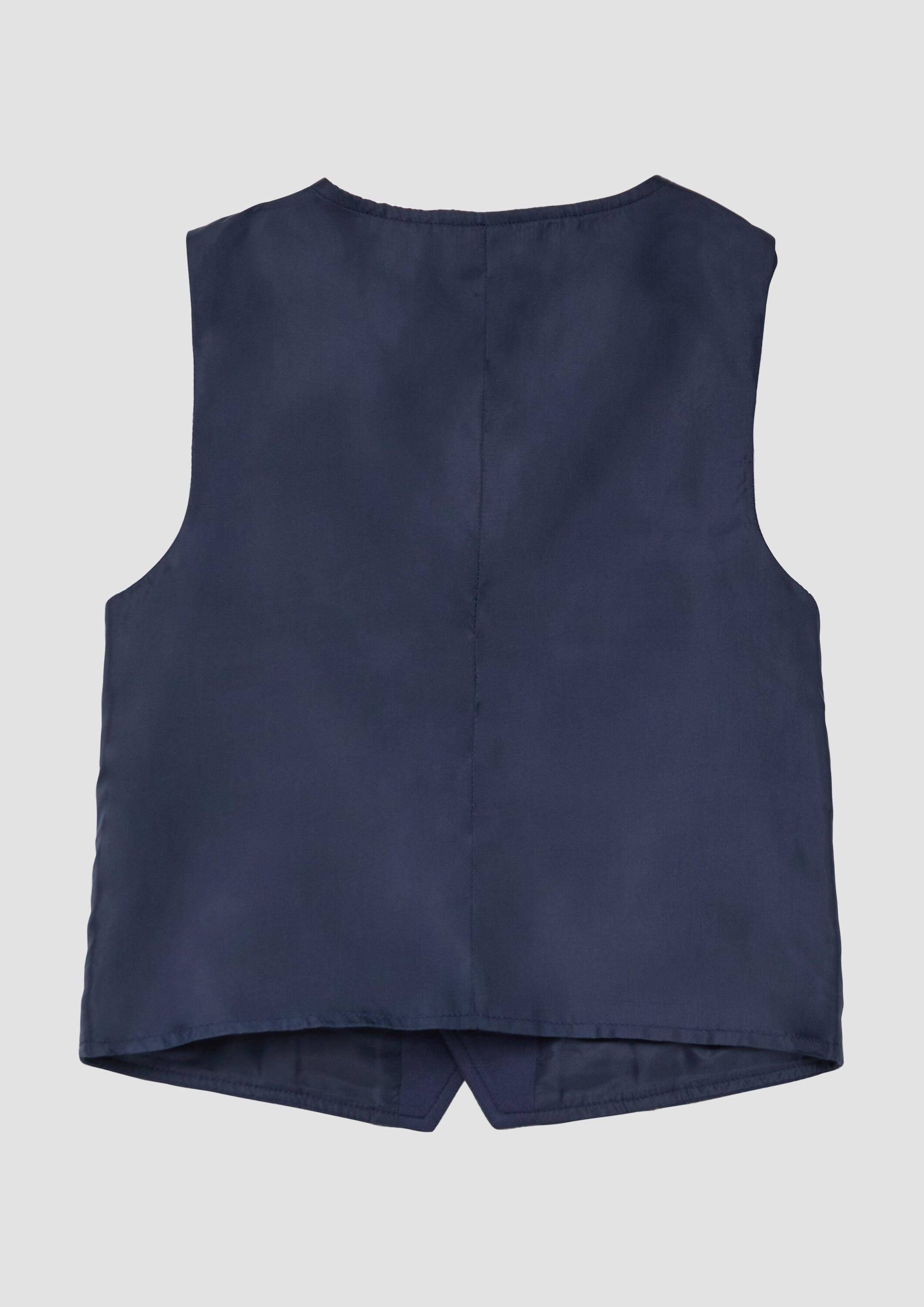 s.Oliver Jackenblazer Indoor-Weste Weste aus Interlockjersey