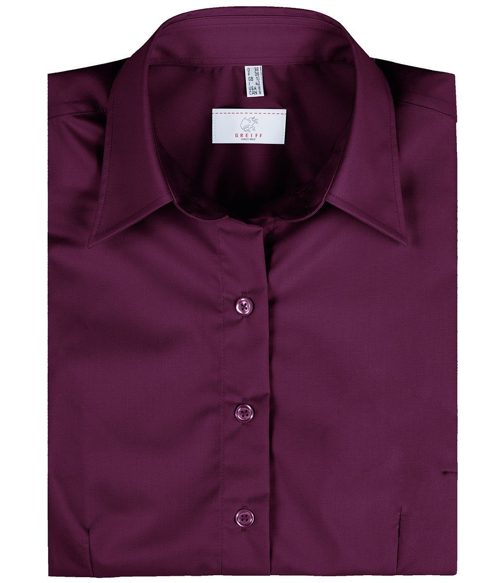 GREIFF Kurzarmbluse 6516 BASIC Regular Fit günstig online kaufen