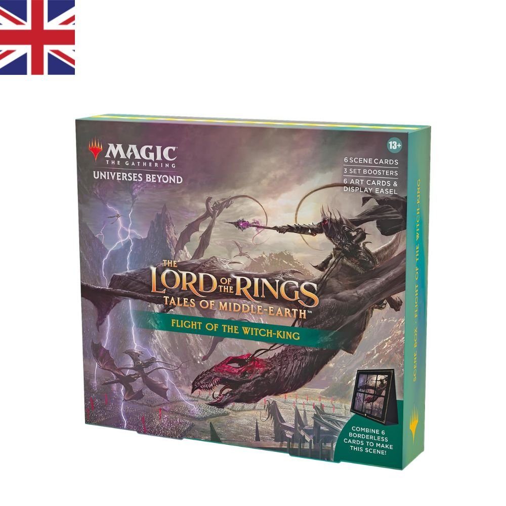 Wizards of the Coast Sammelkarte Magic the Gathering - Scene Box Flight of the Witch-King, The Lord of the Rings Tales of the Middle-Earth - englische Ausgabe