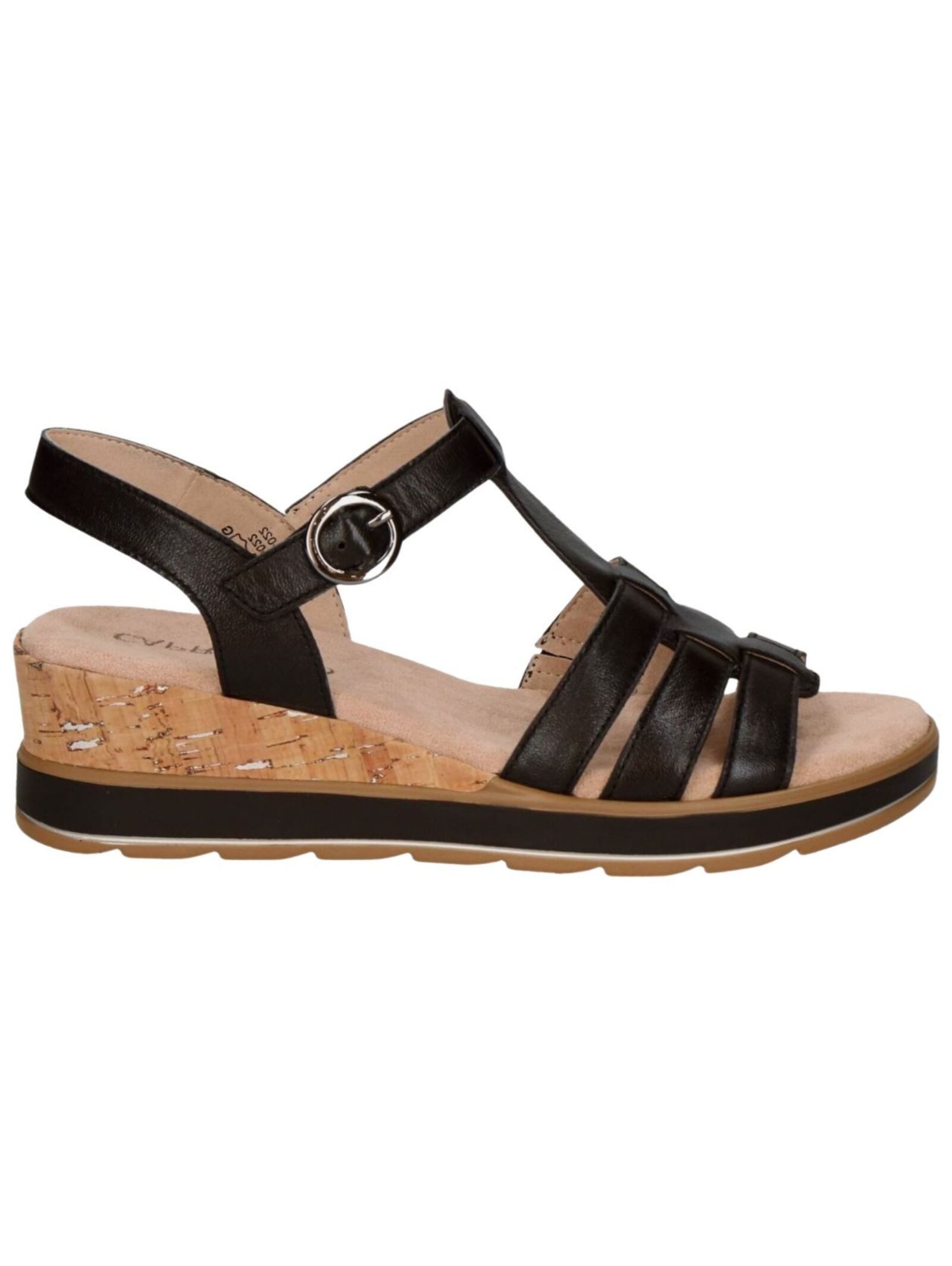Caprice Caprice Sandalen Nappaleder Keilsandalette