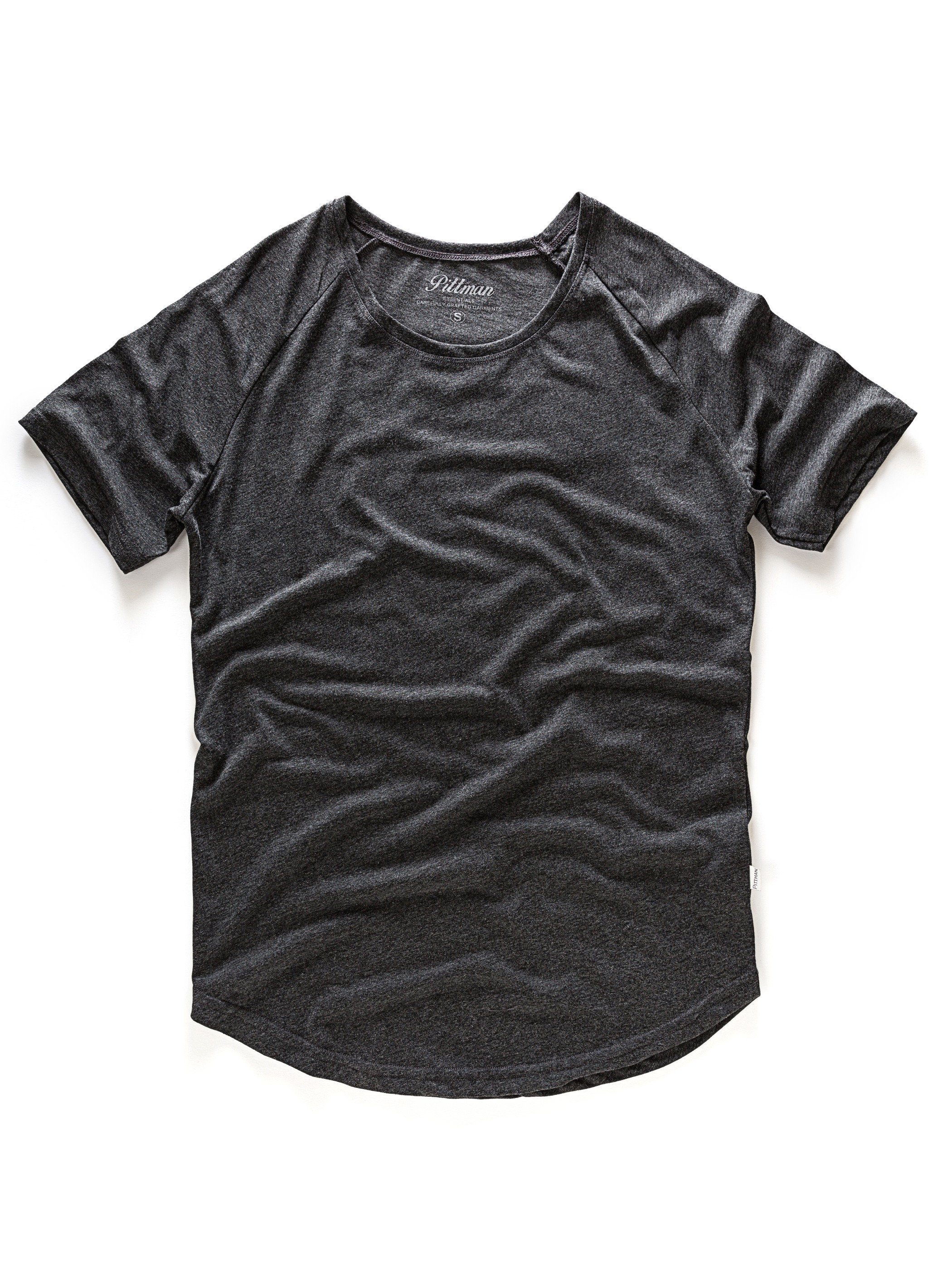 Pittman T-Shirt 3-Pack Herren T-Shirt Finn (Set, 3er-Pack) Oversize Rundhals T-Shirt