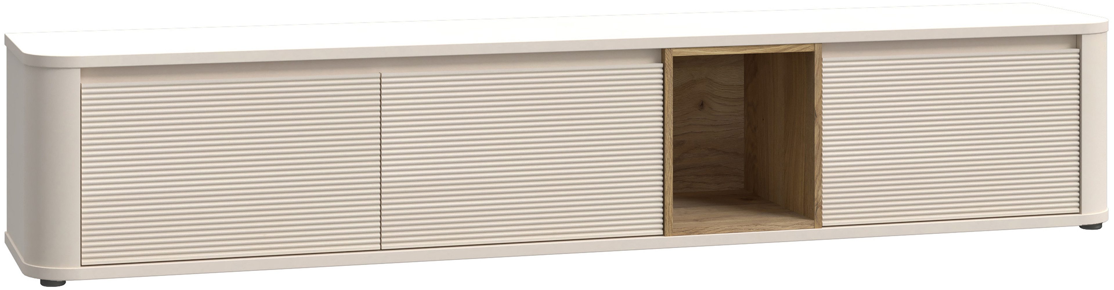 FORTE TV-Board, B/H/T 215/41,5/41,3 cm, Stauraum, MDF Front