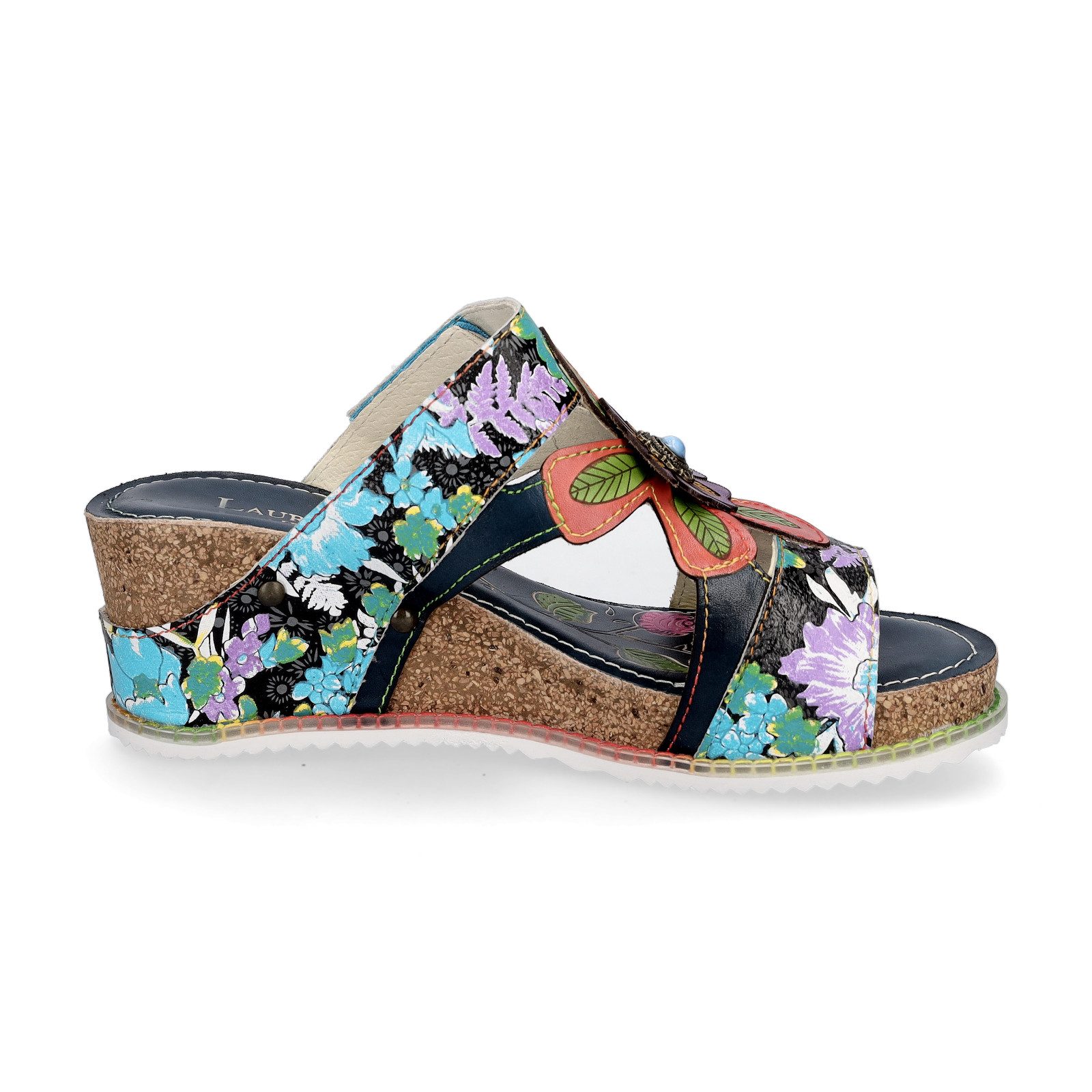 LAURA VITA Laura Vita Damen Pantolette jeans Pantolette