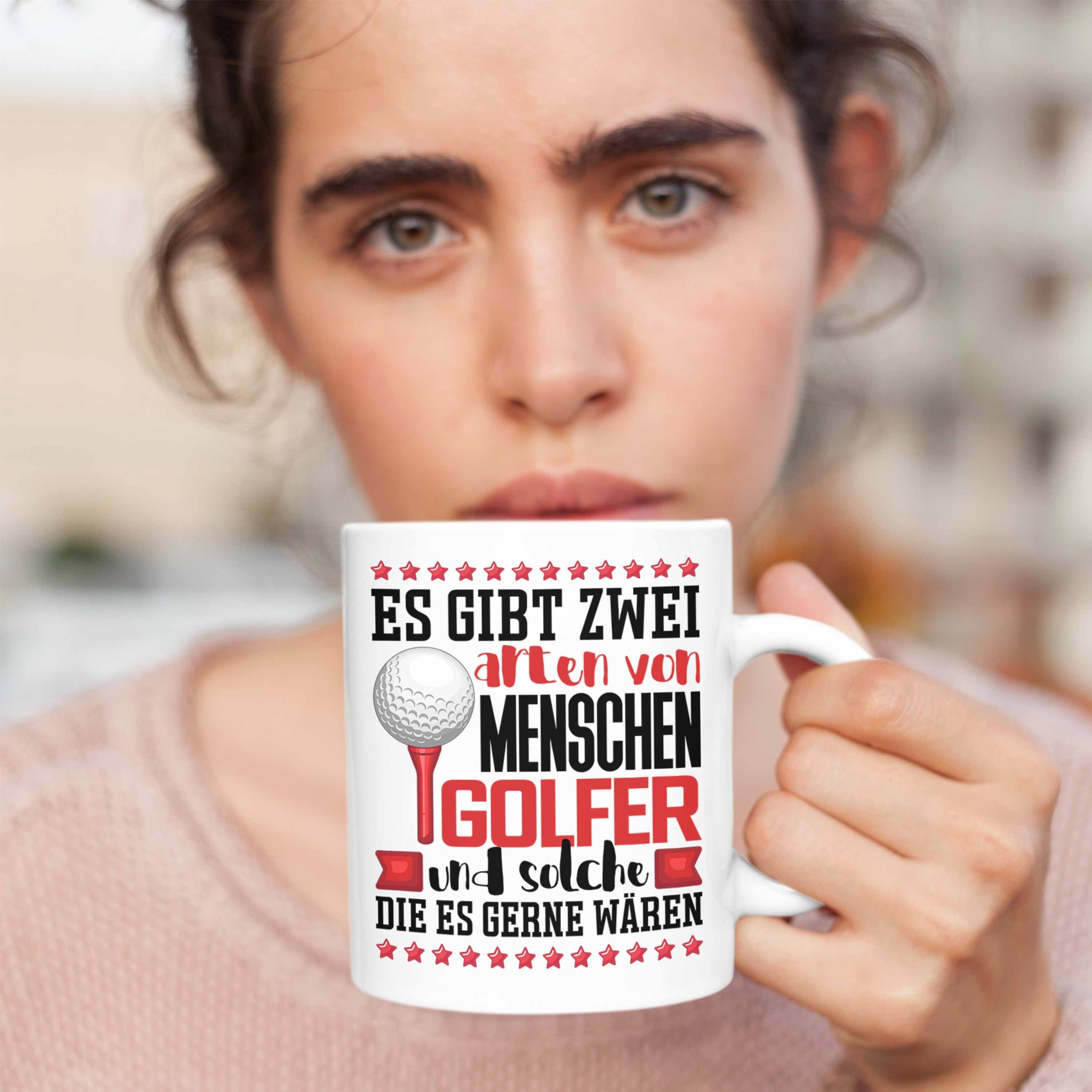 Golfer Arten Weiss von Trendation Spruch Es Geschenk 2 Golfspieler Gibt Tasse Tasse Menschen