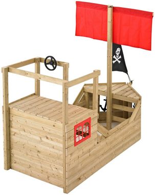 TP Toys Spielhaus Piratenschiff, BxTxH: 171x272x206 cm