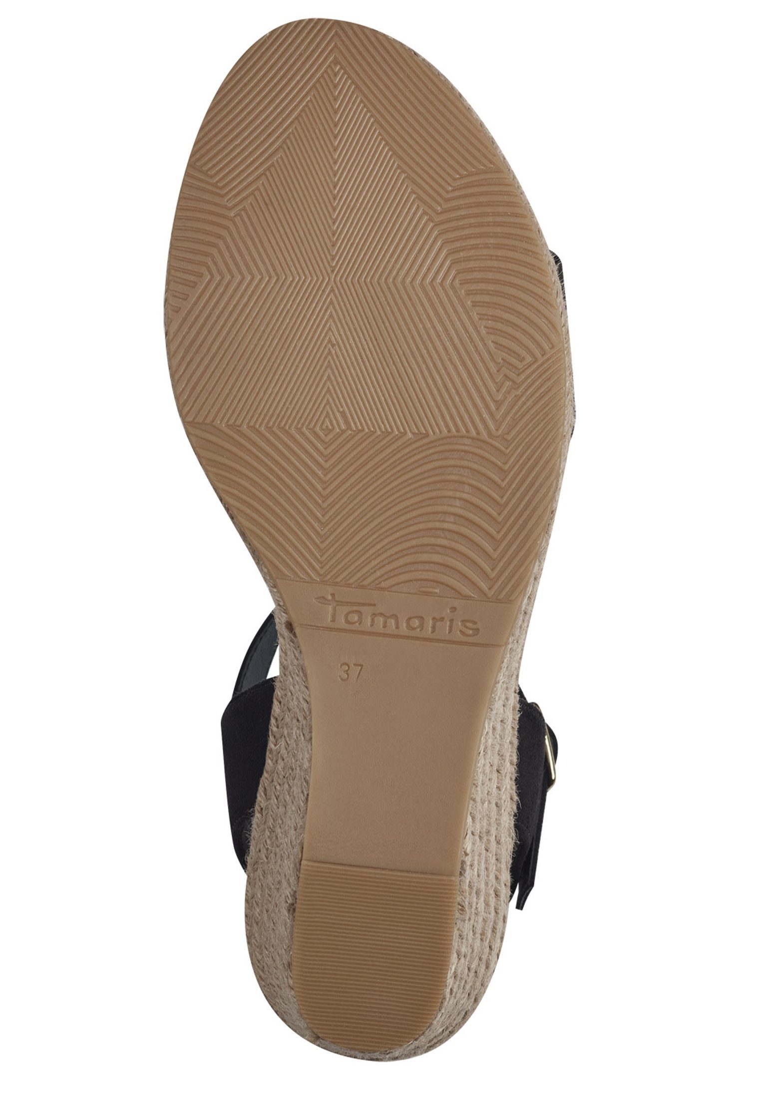 Tamaris 1-28300-42 001 Black Sandale