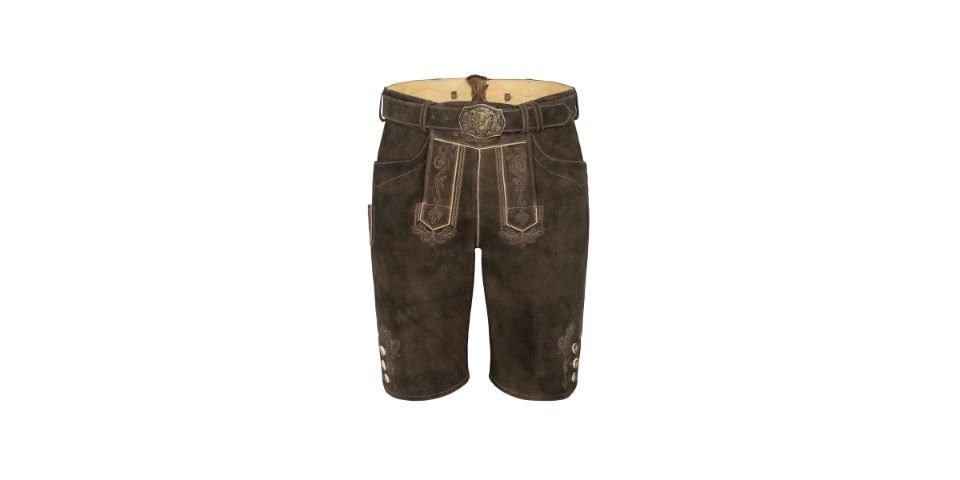 Spieth & Trachtenlederhose Malsch Wensky 238 Lederhose holz nutria/St nutria/holz