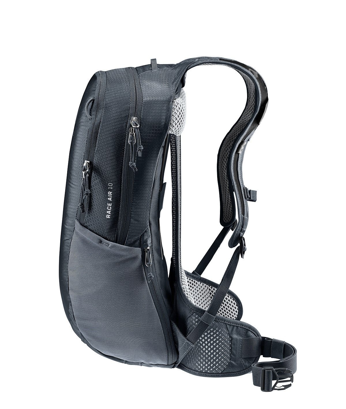 deuter Fahrradrucksack Bike Race Air 10 Fahrradrucksack 3204323 (1-tlg), Elastische Seitentaschen