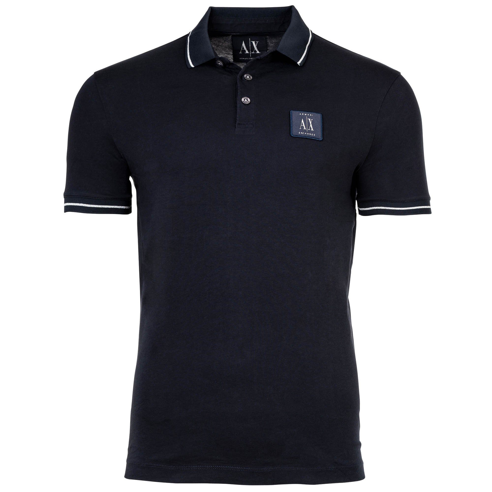 ARMANI EXCHANGE Poloshirt Herren Poloshirt Baumwolle