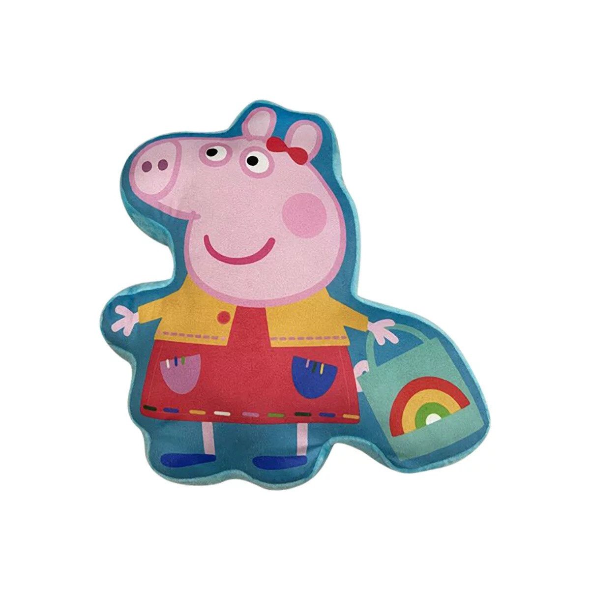 Peppa Pig Dekokissen Peppa Wutz Shopping Dekokissen 35 cm Samt