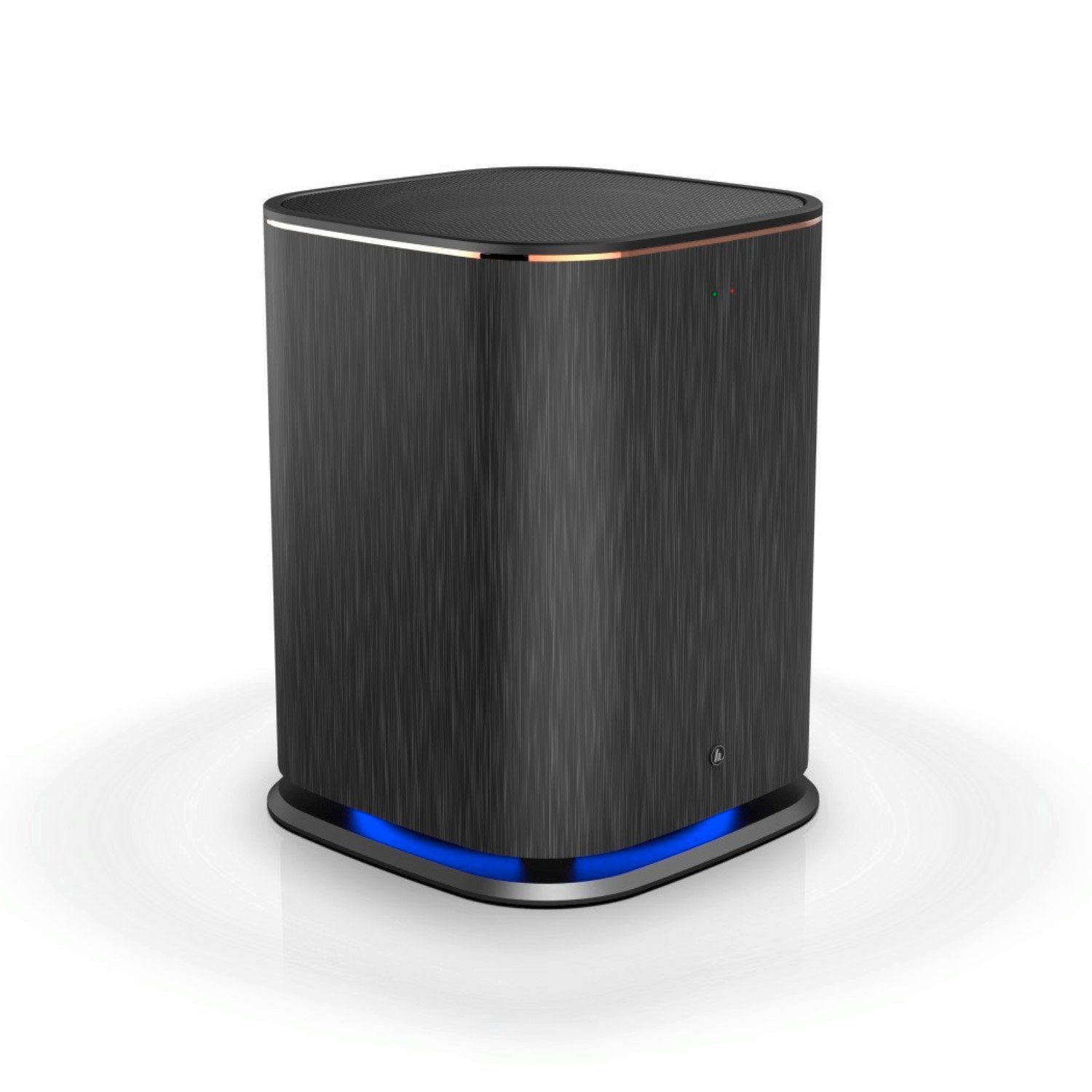 Hama Aktiv Subwoofer + Multiroom App-Steuerung Subwoofer (WLAN, für Soundbar Verstärker TV)