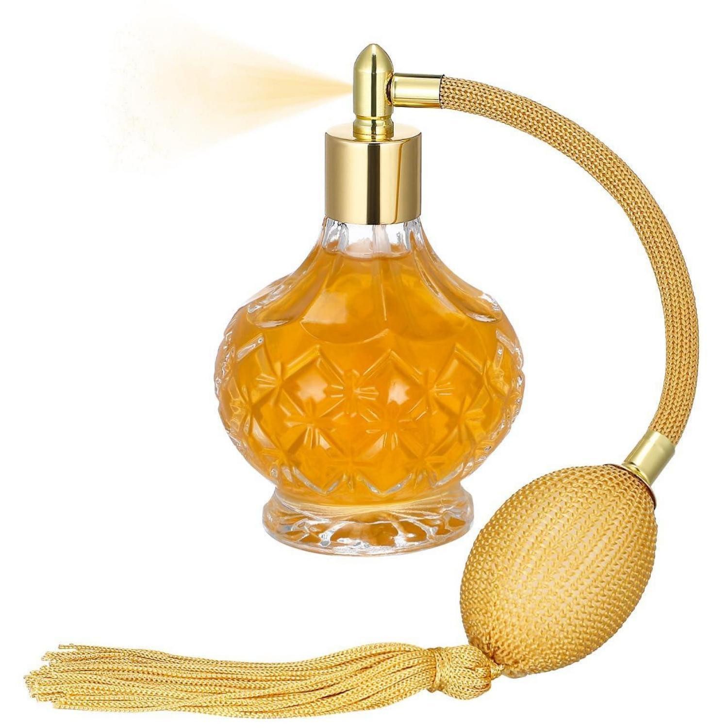 LuxusKollektion Parfümzerstäuber Parfümzerstäuber Stern 80ml Glas