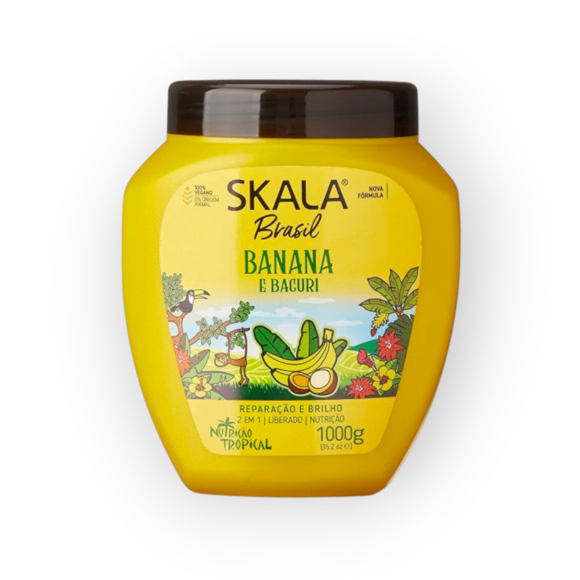 Haarcreme Skala Hair Treatment 2in1 Banana