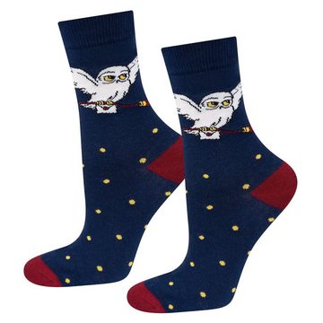 Soxo Socken Wizarding World Harry Potter Socken Herren Damen Geschenke 6 Paar (6 Paar) Harry Potter socken